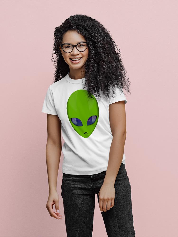 Green Alien T-shirt -SPIdeals Designs