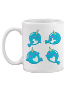 Cute Narwhals Mug -SPIdeals Designs