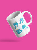 Cute Narwhals Mug -SPIdeals Designs