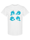 Cute Narwhals T-shirt -SPIdeals Designs