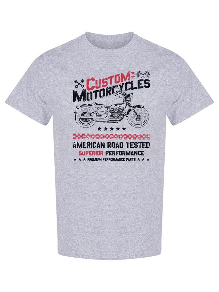 Custom Motorcycles T-shirt -SPIdeals Designs