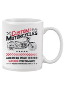 Custom Motorcycles Mug -SPIdeals Designs