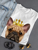 Dog With A Crown. T-shirt -SPIdeals Designs