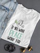 Work For Justice T-shirt -SPIdeals Designs