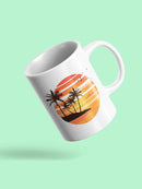 Palms In The Sunset Mug -SPIdeals Designs