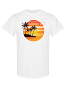 Palms In The Sunset T-shirt -SPIdeals Designs