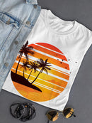 Palms In The Sunset T-shirt -SPIdeals Designs