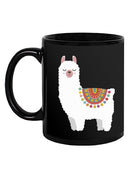 Cute And Happy Llama Mug -SPIdeals Designs