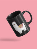 Cute And Happy Llama Mug -SPIdeals Designs