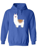 Cute And Happy Llama Hoodie -SPIdeals Designs