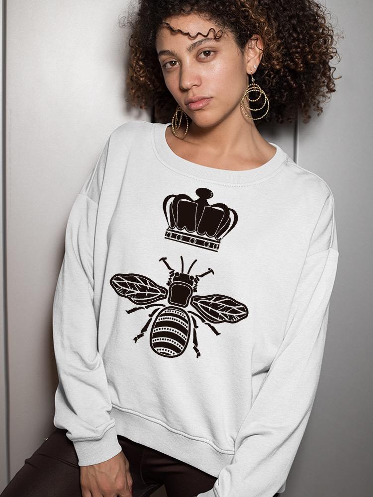 Bee With A Crown Hoodie or Sweatshirt -SPIdeals Designs