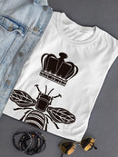 Bee With A Crown T-shirt -SPIdeals Designs