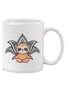 Meditating Sloth. Mug -SPIdeals Designs