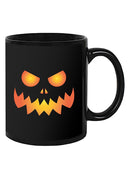 Pumpkin Scary Face Mug -SPIdeals Designs