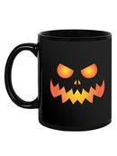 Pumpkin Scary Face Mug -SPIdeals Designs