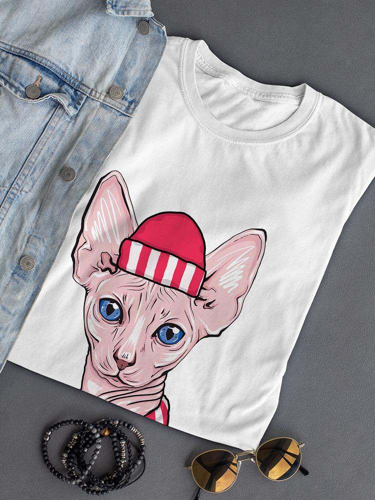 Merry Xmas Sphynx Cat T-shirt -SPIdeals Designs