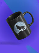 Wolf Howling In Moon Mug -SPIdeals Designs