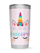 I Believe In Unicorns! Tumbler -SPIdeals Designs