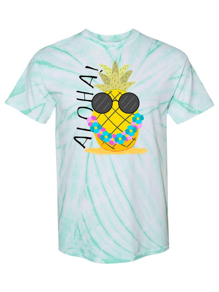 Aloha! Pineapple Tie Dye Tee -SPIdeals Designs