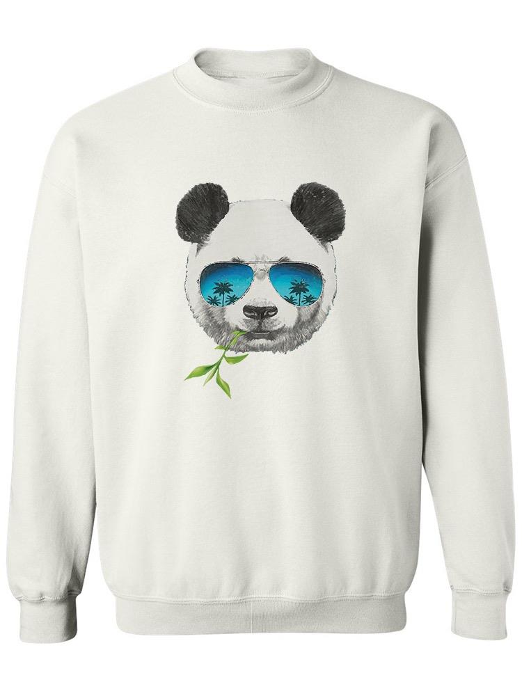 Cool Panda With A Leaf Hoodie or Sweatshirt -SPIdeals Designs