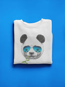 Cool Panda With A Leaf Hoodie or Sweatshirt -SPIdeals Designs