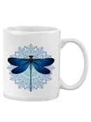 Dragonfly And Pattern Mug -SPIdeals Designs