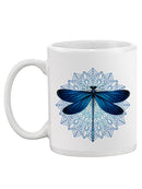 Dragonfly And Pattern Mug -SPIdeals Designs
