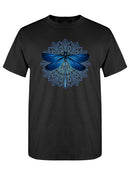 Dragonfly And Pattern T-shirt -SPIdeals Designs