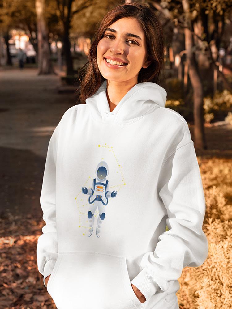 An Astronaut In Space Hoodie -SPIdeals Designs