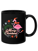 Christmas With Flamingo Mug -SPIdeals Designs