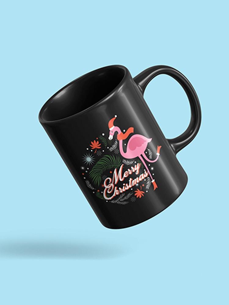 Christmas With Flamingo Mug -SPIdeals Designs