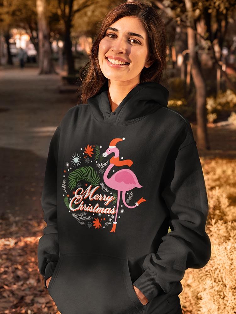 Christmas With Flamingo Hoodie or Sweatshirt -SPIdeals Designs