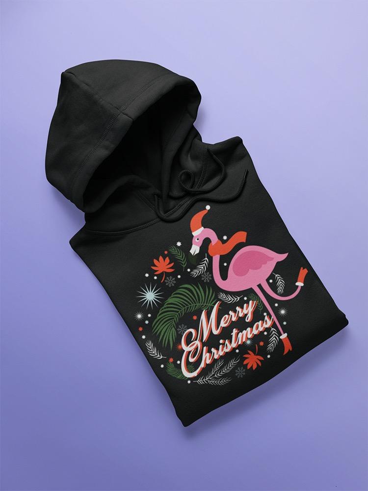 Christmas With Flamingo Hoodie or Sweatshirt -SPIdeals Designs