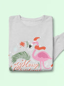 Christmas With Flamingo Hoodie or Sweatshirt -SPIdeals Designs