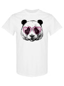 Panda With Heart Glasses T-shirt -SPIdeals Designs