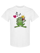 Frog With Headphones T-shirt -SPIdeals Designs