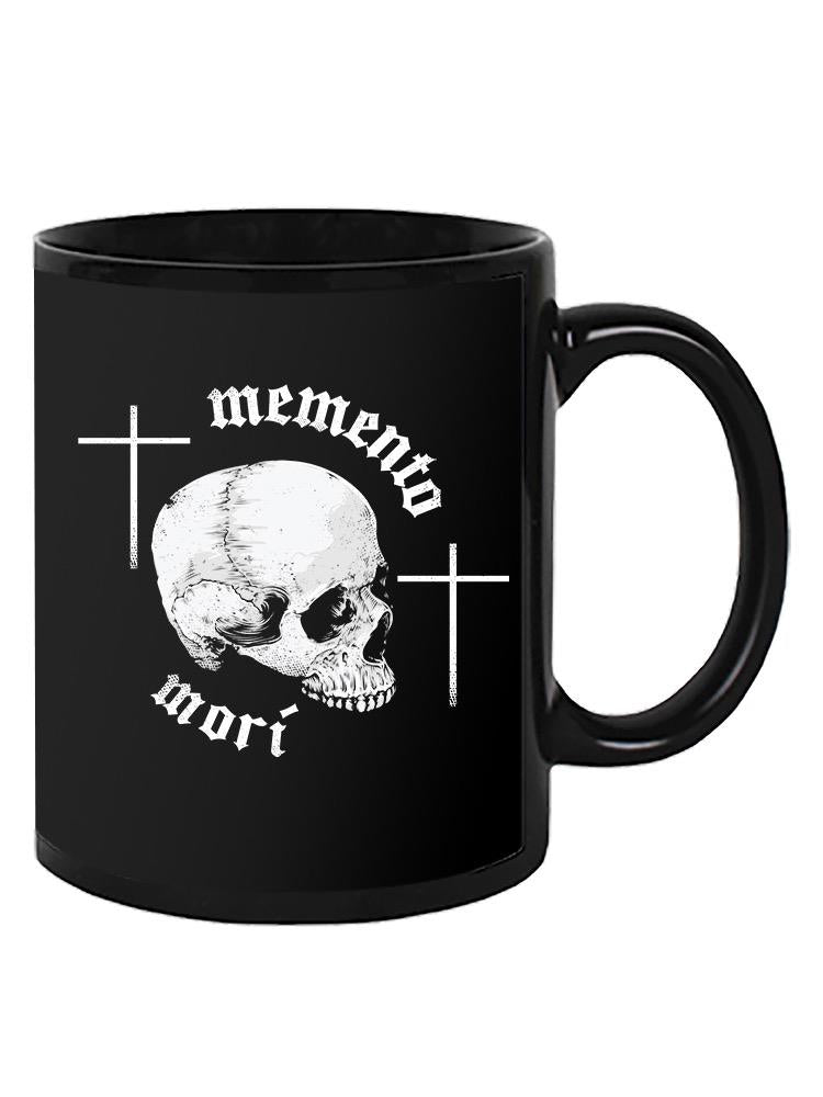 Memento Mori Skull Mug -SPIdeals Designs