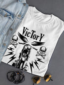 Victory Motorcycle T-shirt -SPIdeals Designs