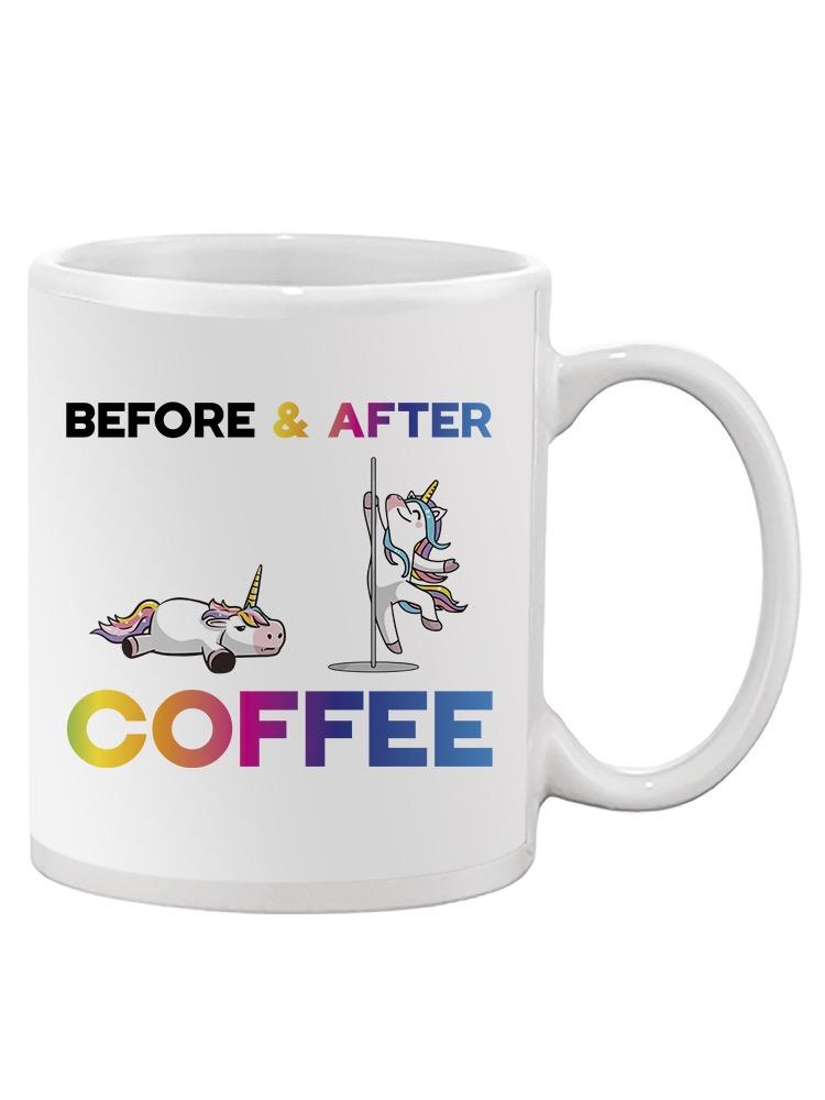 Before And After Coffee Mug -SPIdeals Designs