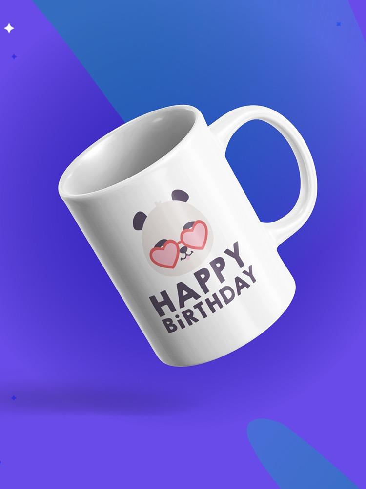 Happy Birthday Panda. Mug -SPIdeals Designs