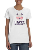 Happy Birthday Panda. T-shirt -SPIdeals Designs