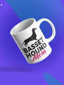 Basset Hound Mom Mug -SPIdeals Designs