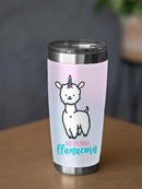 The No Drama Llamacorn Tumbler -SPIdeals Designs