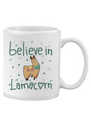 Believe In Llamacorn Mug -SPIdeals Designs