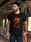 Dragon Of Fire T-shirt -SPIdeals Designs