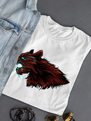 Howling Werewolf T-shirt -SPIdeals Designs