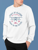 Alaska Plane Sweatshirt -SPIdeals Designs