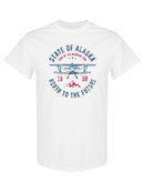 Alaska Plane T-shirt -SPIdeals Designs
