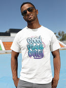 Good Vibes Only Grafitti T-shirt -SPIdeals Designs