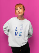 Pineapple Love Sweatshirt -SPIdeals Designs